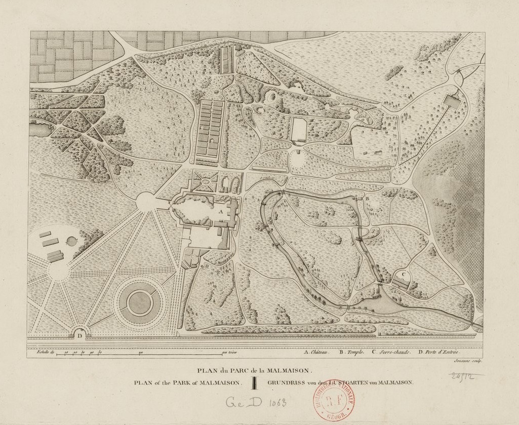 Plan of Malmaison